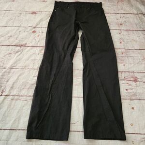Bianca Saunders Wide Leg Black Pants Size Medium